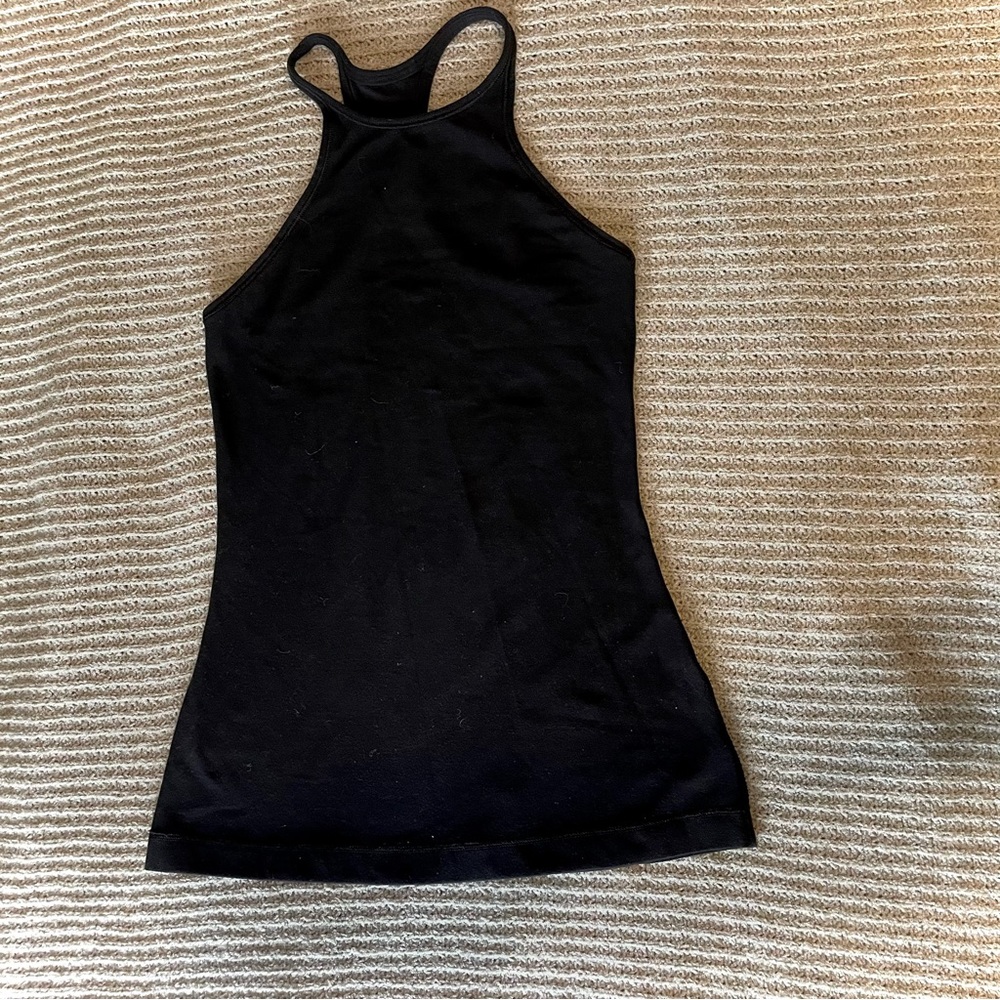 Lululemon Black Fitted Tank Top